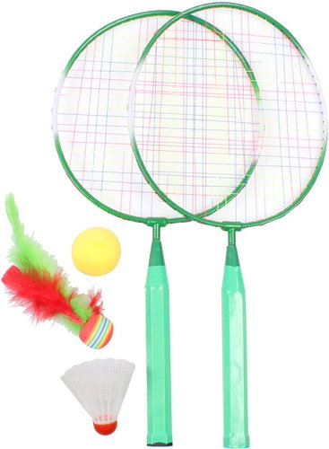 Merco multipack 2 ks Training Set JR badmintonová Multipack zelená - Badmintonový set - Hlavní obrázek