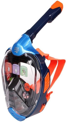 Aqua-Speed Veifa ZX blue - orange Main image Aqua-Speed Veifa ZX blue - orange - Snorkel Mask - Main image