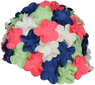Aqua-Speed Bloom bílo - zelená - Bathing Cap