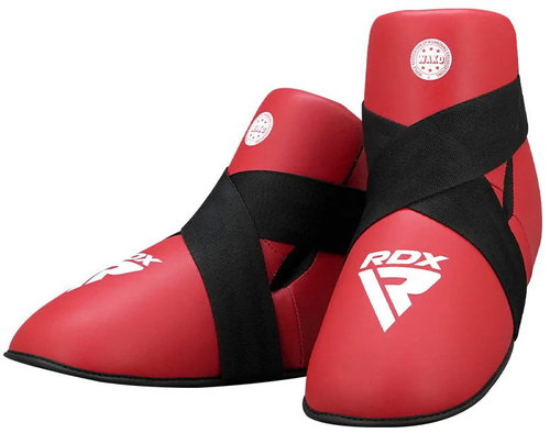 RDX WAKO T1 Shin Guards, Red S - Protectors - Main image