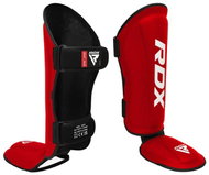 RDX Chrániče holení a nártů KING T1, červeno bílé  - Hockey Shin Pads