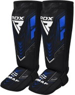 RDX Neoprenové chrániče holení a nártů, schválené IMMAF, modré  - Hockey Shin Pads