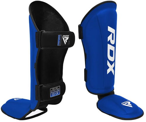 RDX T1 KING, modré L - Hockey Shin Pads - Main image