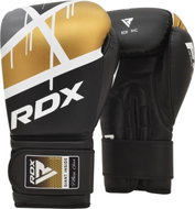 RDX F7 Ego Boxerské rukavice 16 oz, černo zlaté - Boxing Gloves