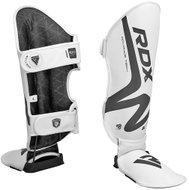 RDX T15 Nero, white matt L - Hockey Shin Pads