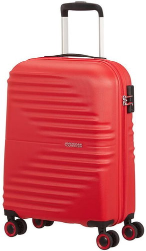American Tourister WaveTwister SPINNER 55/20 TSA Vivid Red - Suitcase - Main image