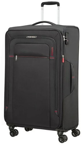 American Tourister Crosstrack SPINNER 79/29 TSA EXP Grey/Red - Suitcase - Main image