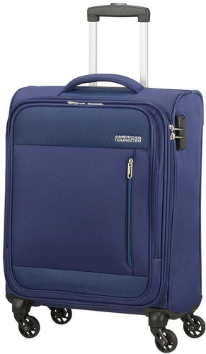 American Tourister Heat Wave SPINNER 68/25 TSA Grey - Suitcase - Main image