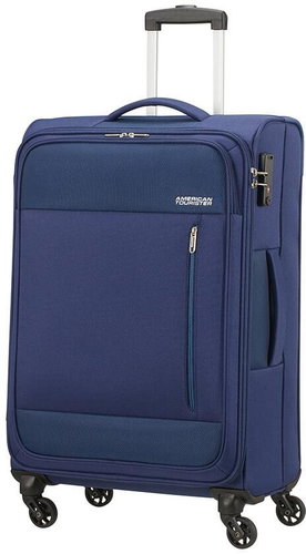 American Tourister Heat Wave SPINNER 80/30 TSA Grey - Suitcase - Main image