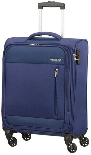 American Tourister Heat Wave SPINNER TSA Navy - Suitcase - Main image