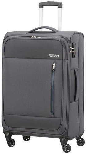 American Tourister Heat Wave SPINNER 68/25 TSA Navy - Suitcase - Main image