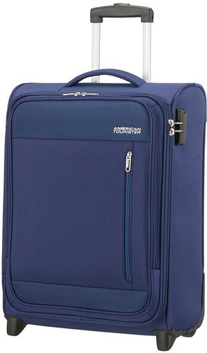 American Tourister Heat Wave UPRIGHT 55/20 Navy - Suitcase - Main image