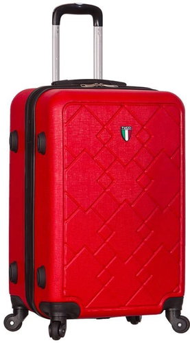 TUCCI T-0107 M, red - Suitcase - Main image