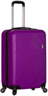TUCCI T-0108 ABS – fialový - Cestovný kufor