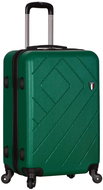TUCCI T-0108 M, green - Suitcase