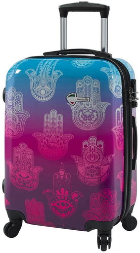 MIA TORO M1092 Love This Life "Hamsa" L - Suitcase - Main image