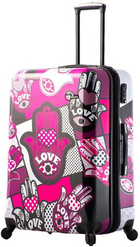 MIA TORO M1314 Hamsa Love Monochrome L - Suitcase - Main image