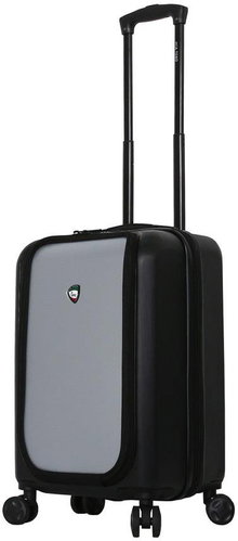 MIA TORO M1709 Carbonio Superior S, black/silver - Suitcase - Main image