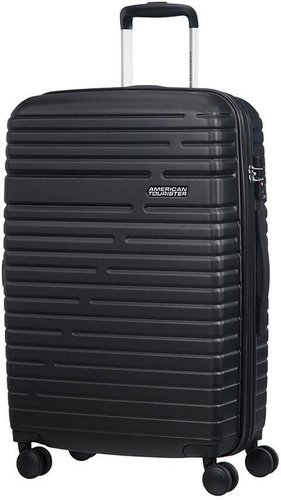 American Tourister Aero Racer SPINNER 68/25 EXP Jet Black - Suitcase - Main image