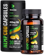 Reakiro CBD Gel Capsules, 30pcs, 450mg CBD - CBD