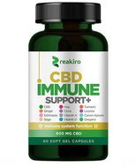 Reakiro CBD Immunity Capsules, 600mg, 60pcs - CBD