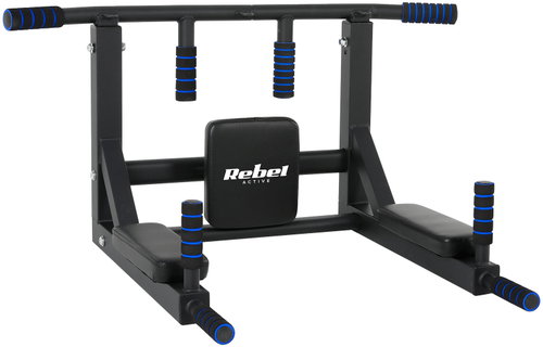 Rebel Shift trap with multifunctional handle ACTIVE RBA-2401, 200 kg, black - Pull-up Bar  - Main image