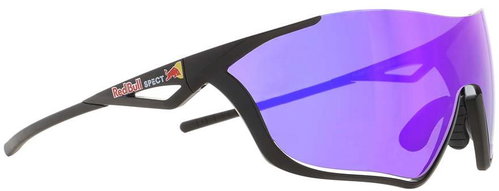 Red Bull Spect Sunglasses FLOW black with purple lenses - Cycling Glasses - Main image