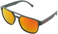 Red Bull Spect Sunglasses COOPER green with orange lenses - Sunglasses