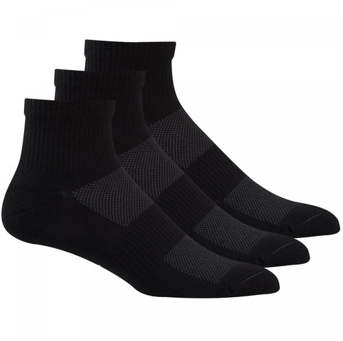 Reebok Te ANK Sock, Black, size M (3 pairs) - Socks - Main image
