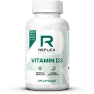 Reflex Vitamin D3, 100 capsules - Vitamin D