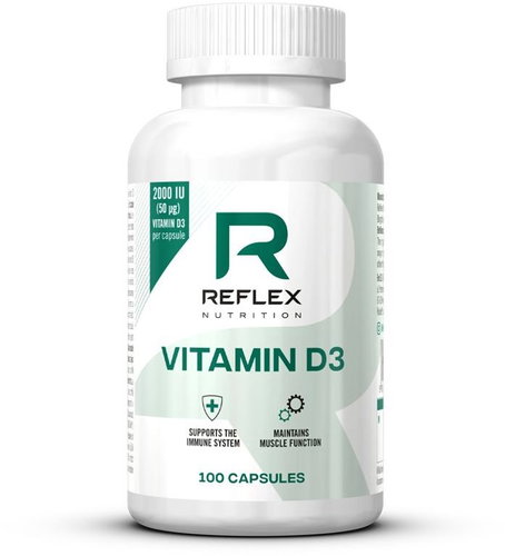 Reflex Nutrition Vitamin D3, 100 capsules - Vitamin D3 - Main image