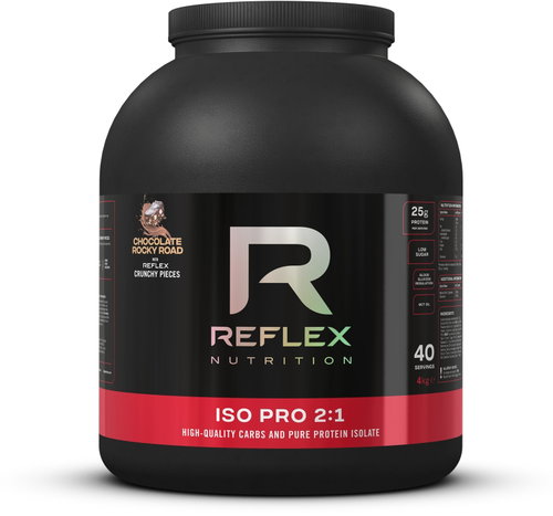 Reflex ISO PRO 2:1, 4000g, Chocolate Rocky Road - Protein - Main image