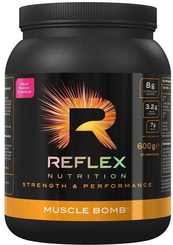Reflex Muscle Bomb 600g, Cherry - Anabolizer - Main image