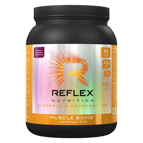 Reflex Muscle Bomb Caffeine Free, 600g, Cherry - Anabolizer - Main image