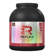 Reflex Natural Whey, 2270g, Strawberry - Protein