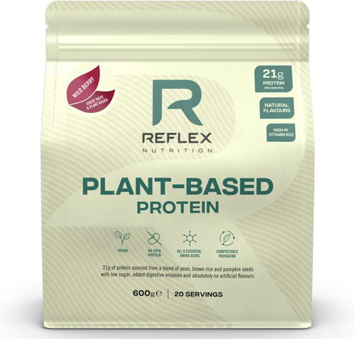 Reflex Plant Based Protein 600g, wild berry - Protein - Main image