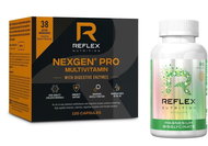 Reflex Nexgen PRO + Digestive Enzymes 120 capsules + Albion Magnesium, 90 capsules - Vitamins