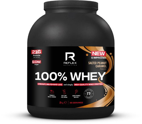 Reflex 100% Whey Protein 2 kg, salted peanut caramel - Protein - Main image