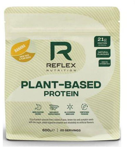 Reflex Plant Based Protein 600 g banana - Protein - Main image