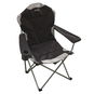 Regatta Kruza Chair Black/Sealgr - Kempingové kreslo