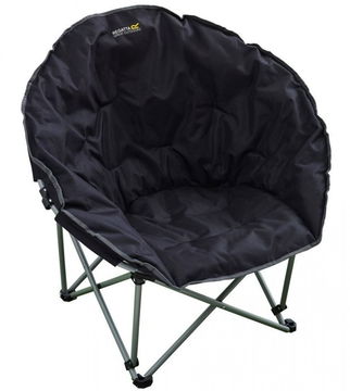 Regatta Castillo Chair Black Kempingové kreslo
