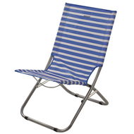 Regatta Kruza Bch Lounger FrenchBl/Wht - Kempingová stolička