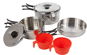 Regatta Compact Cook Set Silver - Kempingový riad