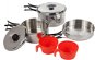 Regatta Compact Cook Set Silver - Kempingové nádobí