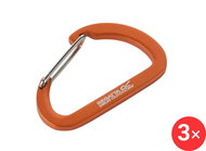 Regatta Small Karabiner Amber Glow 3 pcs - Carabiner