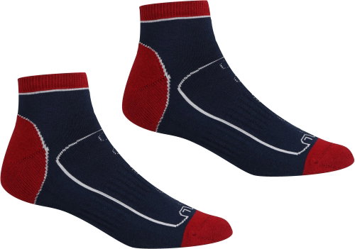Regatta Samaris TrailSock Navy/DarkRed size 43 - 47 - Socks - Main image