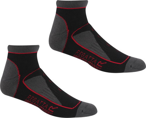 Regatta Ldy Samaris Trail Sk Blk/CheryPnk size 36 - 38 - Socks - Main image