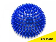 Rehabiq Hedgehog masszázslabda kék, 10 cm - Masszázslabda