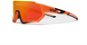 Cyklistické okuliare Ls910 Oranžovo-Čierne, Sklo Červené C08 - Cyklistické okuliare