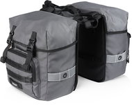Rhinowalk Double Bike Bag - RK24600 for rear rack grey - Bike Bag